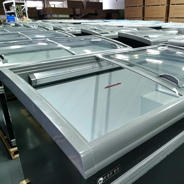 Retail Island Freezer